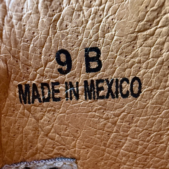 Old Gringo Tan Star and Hat Embroidered Boots - Picture 7 of 8